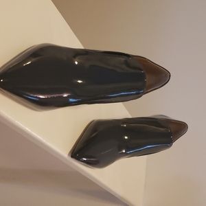 New Tory Burch navy blue booties